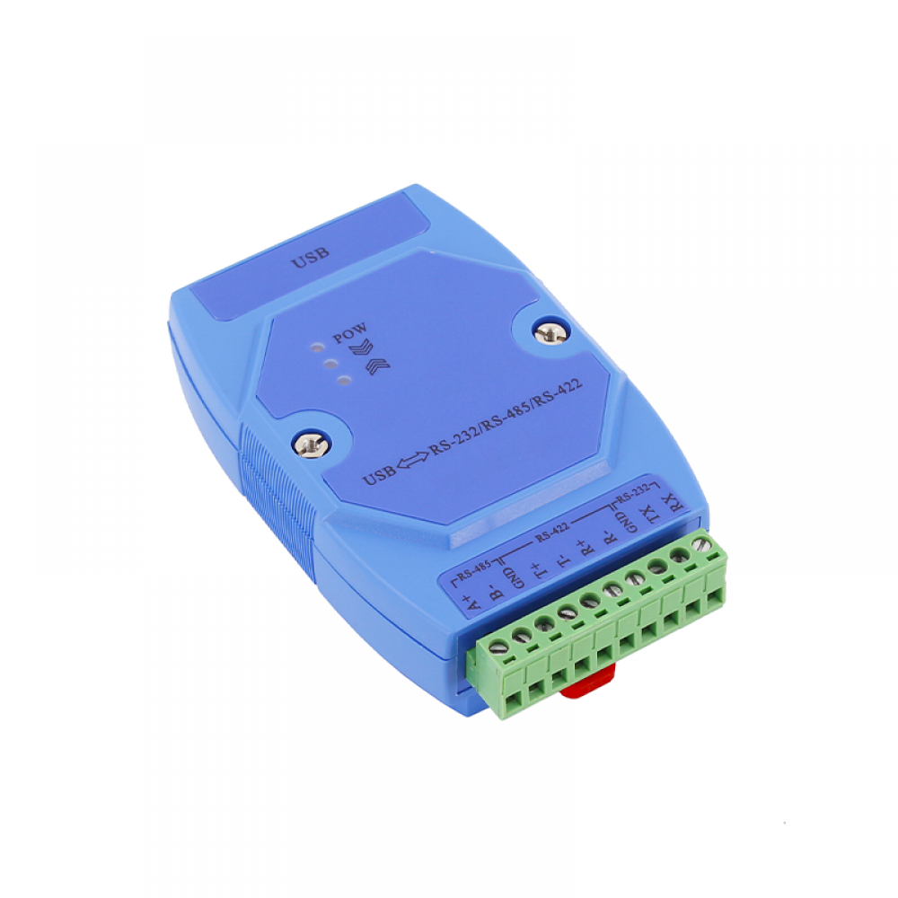 USB to RS485/ RS422 interface Din-rail mounting converter