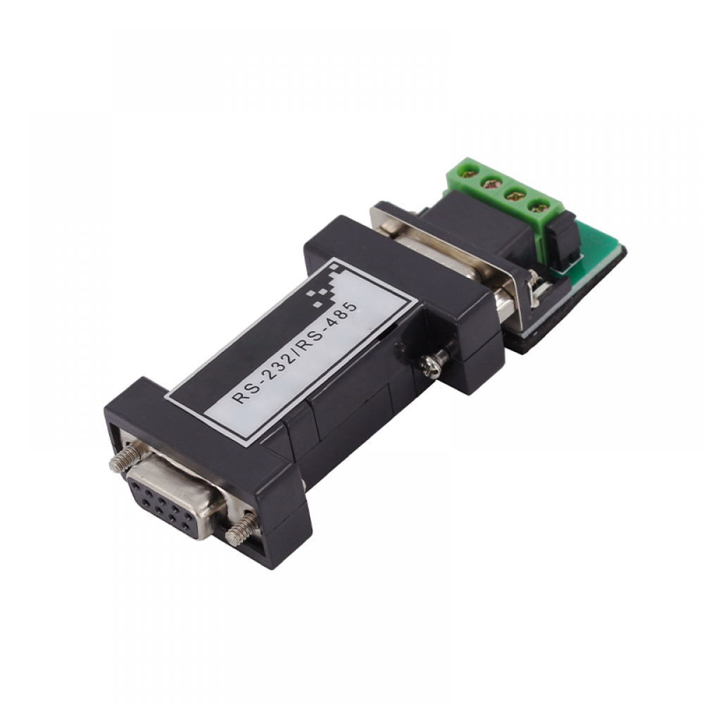 RS232 to RS485 industrial Non-isolated serial converter with serial ...